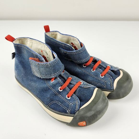 Keen Denim Blue High Top Sneakers - Picture 6 of 10